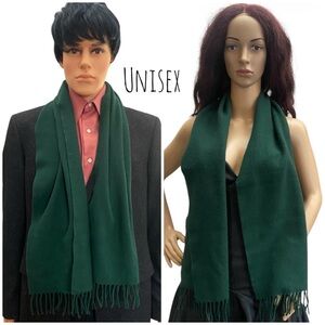 Made in lately pure wool cashmere green scarf